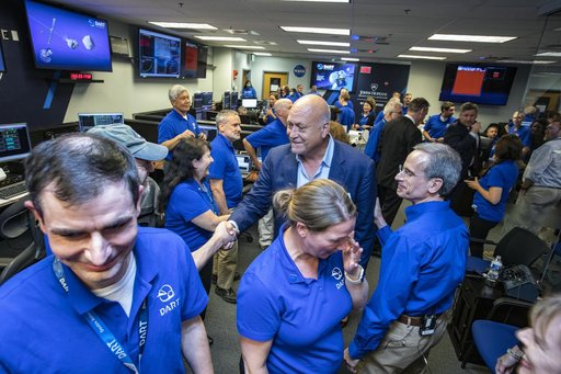 NASA’s Double Asteroid Redirection Test (DART) command team at Johns Hopkins University