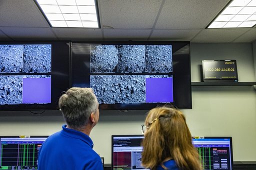 NASA’s Double Asteroid Redirection Test (DART) command team at Johns Hopkins University