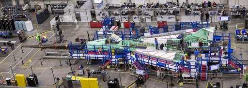 Manufacturing Area From Above