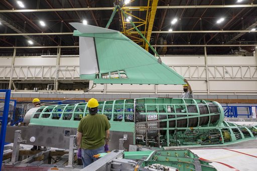 SEG 570 Vertical Tail Assembly - Final Install