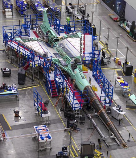 Manufacturing Area From Above