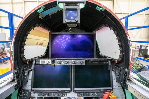 Nose Installed and Cockpit Instrumentation