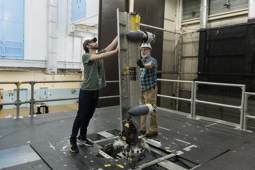 NASA Tests Advanced Air Mobility Aircraft Wing in Langley Wind Tunnel