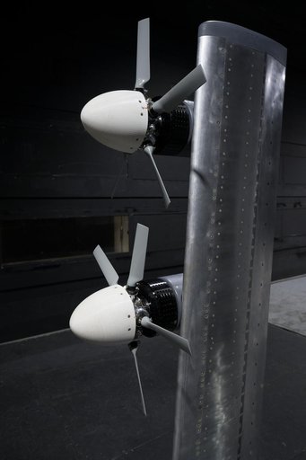 NASA Tests Advanced Air Mobility Aircraft Wing in Langley Wind Tunnel