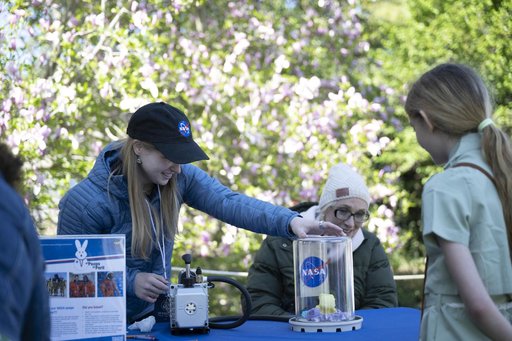 NASA Science Exploration at the White House Easter Egg Roll