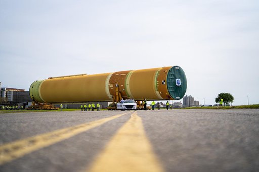NASA Rolls Out Artemis III Moon Rocket Core Stage