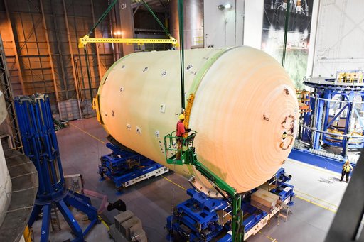 Space Launch System Liquid Oxygen Tank Test Article Manufacturing at NASA’s Michoud Assembly Facility
