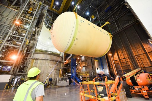 Space Launch System Liquid Oxygen Tank Test Article Manufacturing at NASA’s Michoud Assembly Facility