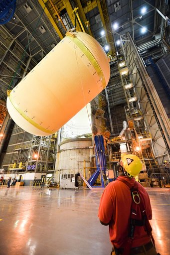 Space Launch System Liquid Oxygen Tank Test Article Manufacturing at NASA’s Michoud Assembly Facility