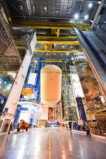 Space Launch System Liquid Oxygen Tank Test Article Manufacturing at NASA’s Michoud Assembly Facility