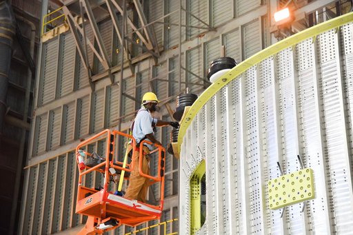 Space Launch System Liquid Oxygen Tank Test Article Manufacturing at NASA’s Michoud Assembly Facility