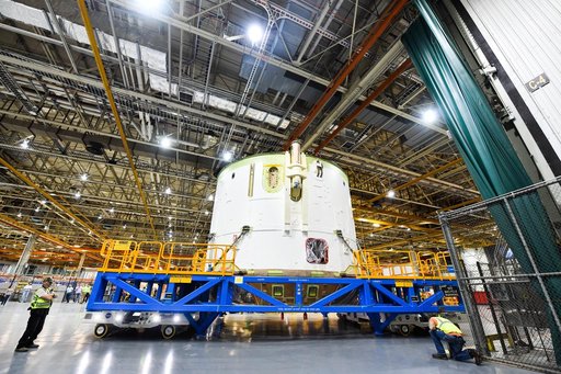 Engine Section for NASA’s SLS Rocket Moved for Final