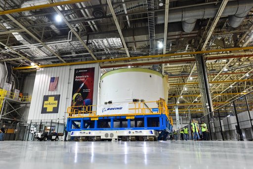 Engine Section for NASA’s SLS Rocket Moved for Final Integration