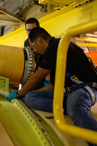 NASA joins last of five sections for Space Launch System Rocket stage