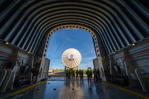 NASA Moves First Artemis SLS Rocket Stage from NASA’s Factory