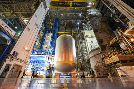 NASA Prepares Artemis II Liquid Oxygen Tank for Next Phase of Assembly