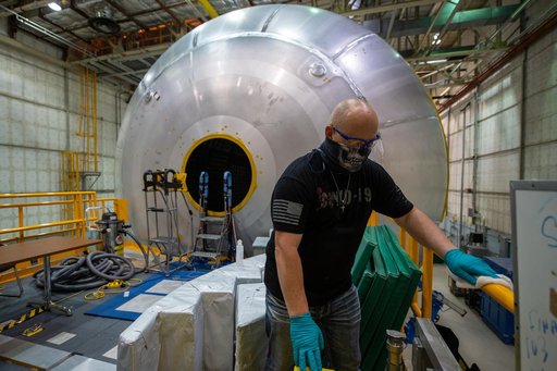 Michoud Assembly Facility Employees Wear PPE As Site Transitions to Stage 3 of NASA’s Return-To-Work Framework