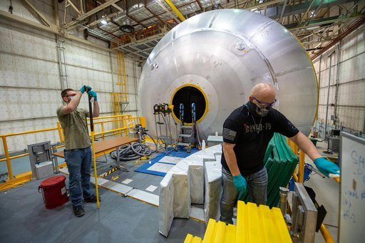 Michoud Assembly Facility Employees Wear PPE As Site Transitions to Stage 3 of NASA’s Return-To-Work Framework