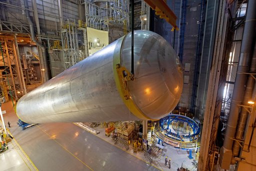 NASA Readies Artemis II Liquid Hydrogen Tank for Next Phase of Manufacturing