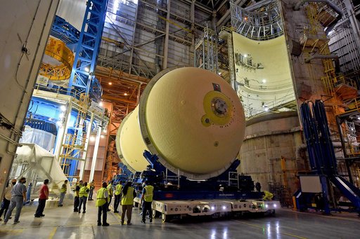 NASA Readies Artemis II Liquid Oxygen Tank for Next Phase of Manufacturing