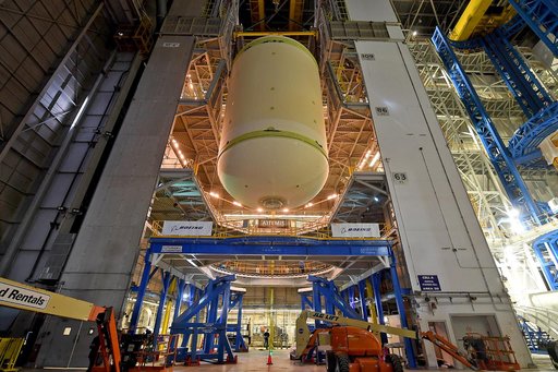 NASA Readies Artemis II Liquid Oxygen Tank for Next Phase of Manufacturing