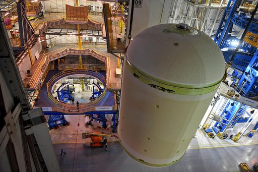 NASA Readies Artemis II Liquid Oxygen Tank for Next Phase of Manufacturing