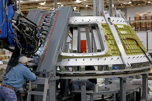 Welding Underway on Orion for First Artemis Mission Landing Astronauts on the Moon
