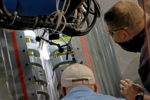 Welding Underway on Orion for First Artemis Mission Landing Astronauts on the Moon