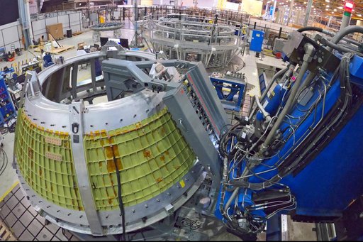 Welding Underway on Orion for First Artemis Mission Landing Astronauts on the Moon