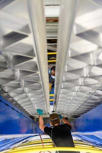 Manufacturing and testing the first in a series of initial weld confidence articles for the Exploration Upper Stage (EUS