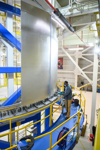 Exploration Upper Stage (EUS) for future flights of NASA’s Space Launch System (SLS) rocket