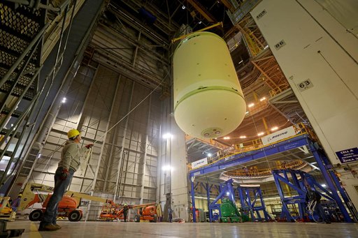 NASA Readies Artemis II Liquid Oxygen Tank for Next Phase of Manufacturing