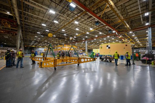 NASA Readies Artemis II Forward Skirt for First Core Stage Mate