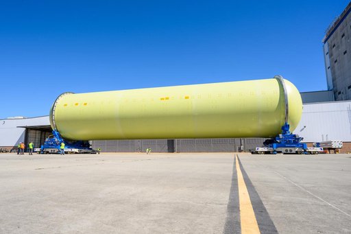 NASA Readies Artemis II Liquid Hydrogen Tank for Next Phase of Manufacturing