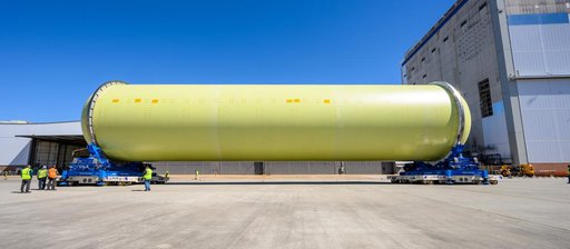 NASA Readies Artemis II Liquid Hydrogen Tank for Next Phase of Manufacturing