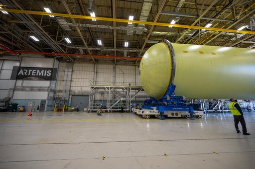 NASA Readies Artemis II Liquid Hydrogen Tank for Next Phase of Manufacturing
