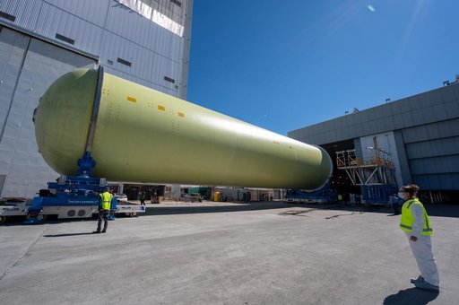 NASA Readies Artemis II Liquid Hydrogen Tank for Next Phase of Manufacturing