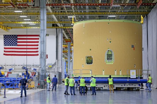 NASA Readies Artemis II Hardware for Core Stage Forward Join