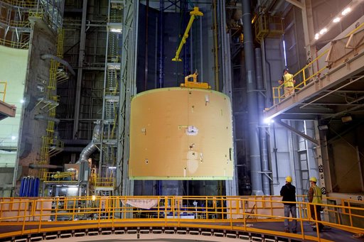NASA Readies Artemis II Hardware for Core Stage Forward Join