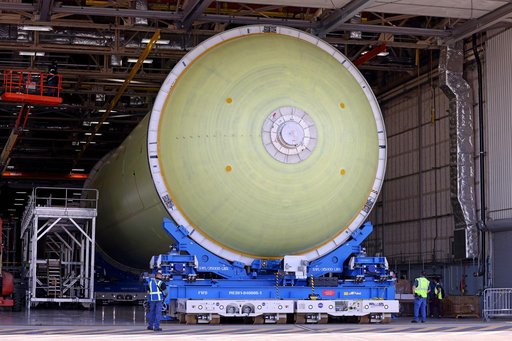 NASA Readies Artemis II Liquid Hydrogen Tank for Next Phase of Manufacturing