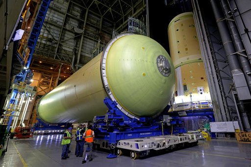 NASA Readies Artemis II Liquid Hydrogen Tank for Next Phase of Manufacturing