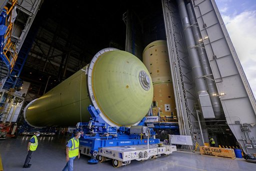 NASA Readies Artemis II Liquid Hydrogen Tank for Next Phase of Manufacturing