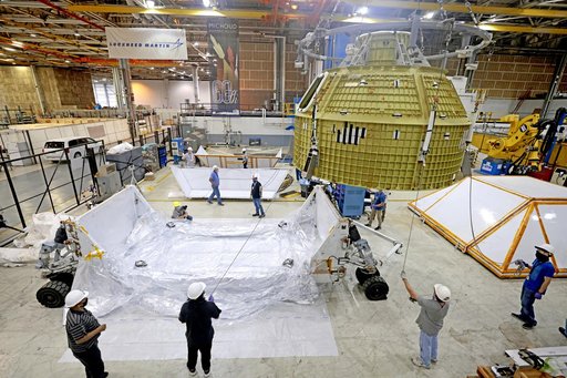 Artemis III Orion pressure vessel delivered to KSC