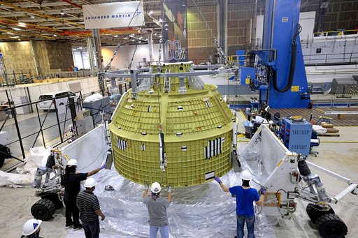 Artemis III Orion pressure vessel delivered to KSC