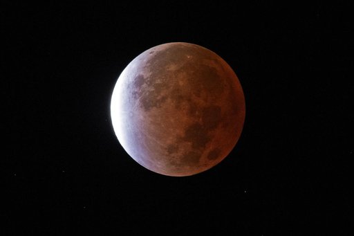 Partial eclipse of Beaver Moon 2021