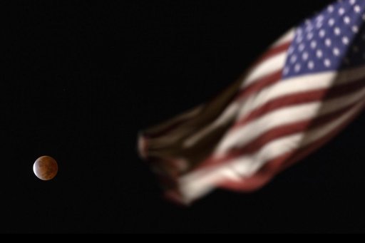 Partial eclipse of Beaver Moon 2021