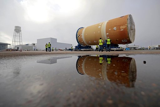 NASA Completes & Moves Upper Part of Artemis II Core Stage
