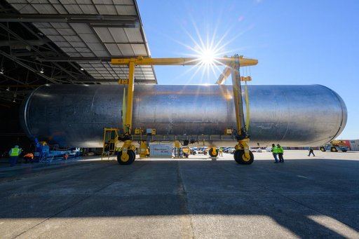 SLS Core Stage Liquid Hydrogen Tank Undergoes Testing