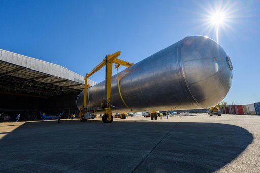 SLS Core Stage Liquid Hydrogen Tank Undergoes Testing