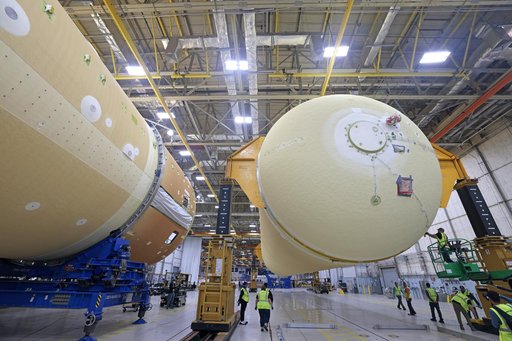 NASA Makes Progress on Artemis II Core Stage Assembly